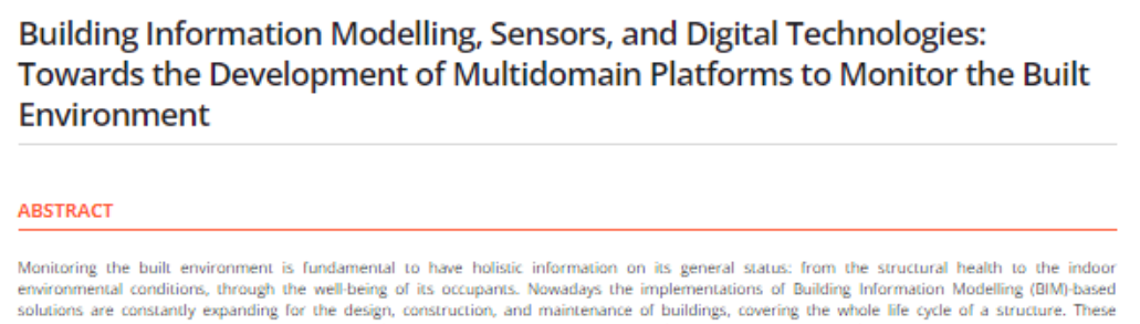 Building Information Modelling