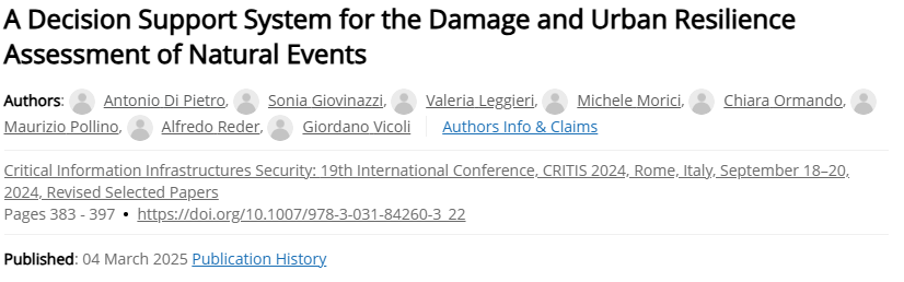 Screenshot_Decision Support of Natural Events